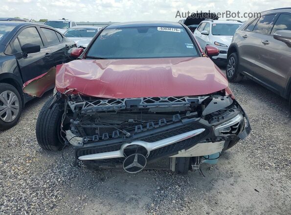 W1K5J4GB7MN225094 2021 MERCEDES-BENZ CLA-CLASS Red Vista trasera
