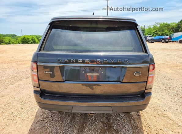 SALGS2SV4JA389291 2018 LAND ROVER RANGE Black Սալոնի դիմացի տեսք