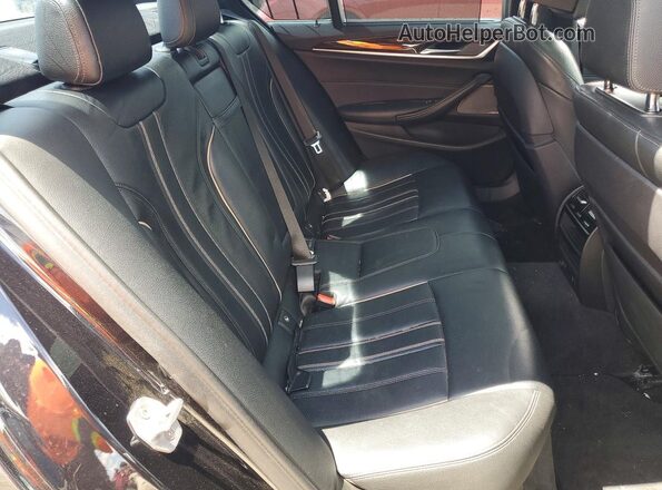 WBAJB9C53KB287994 2019 BMW M5 Black Вид задньої частини салону