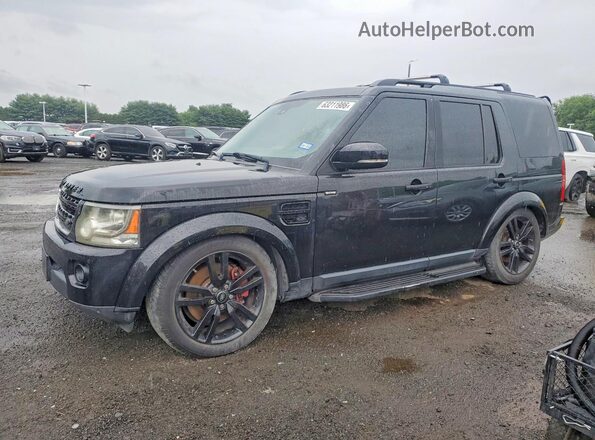 SALAG2V62GA801650 2016 LAND ROVER LR4 Black Задня ліва чверть