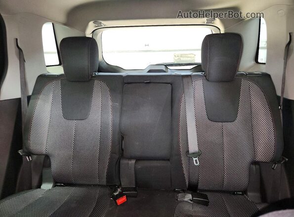 2GKFLTE34G6350288 2016 GMC TERRAIN Черный Вид задней части салона