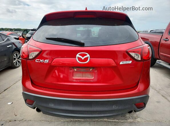 JM3KE2BY4G0809592 2016 MAZDA CX-5 Red Front interior view