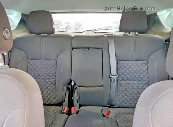 3GNKBBRA0KS666482 2019 CHEVROLET BLAZER Gray Вид задньої частини салону