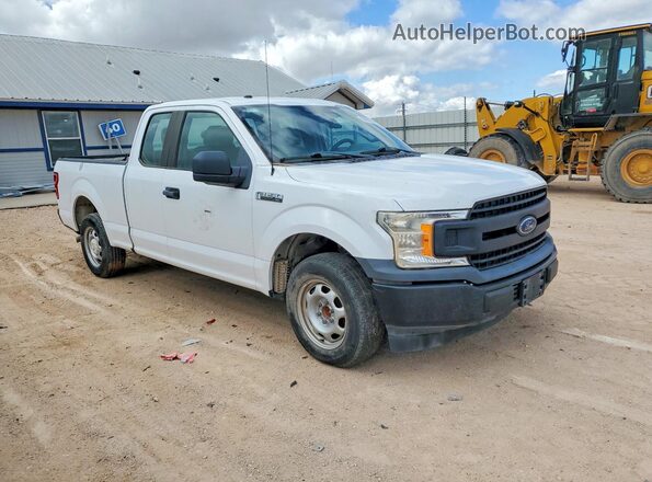 1FTEX1C57JKE51317 2018 FORD F150 White Դիմացի տեսք