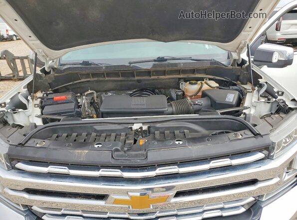 3GCUYGEL0LG417267 2020 CHEVROLET SILVERADO White Widok komory silnika