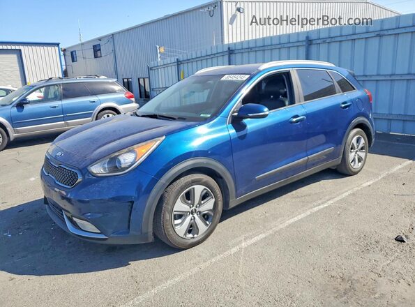 KNDCC3LC8J5161762 2018 KIA NIRO Синий Задняя левая четверть