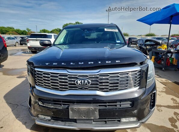 5XYP54HC8LG074450 2020 KIA TELLURIDE Черный Вид сзади