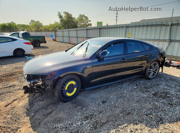 WAU2GAFC0GN158098 2016 AUDI A7 Black Trasero izquierdo