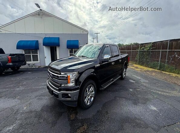 1FTEW1C46KFB58299 2019 FORD F150 Черный Задняя правая четверть