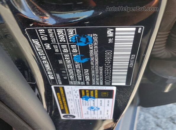 WDC0G5EB5KF498080 2019 MERCEDES-BENZ GLC-CLASS Black სალონის 360-გრადუსიანი ხედი