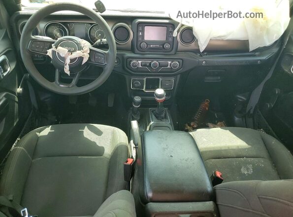 1C4HJXDG7LW133422 2020 JEEP WRANGLER Gray Widok zestawu wskaźników