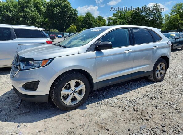 2FMPK3G93HBC07406 2017 FORD EDGE Gray Задня ліва чверть