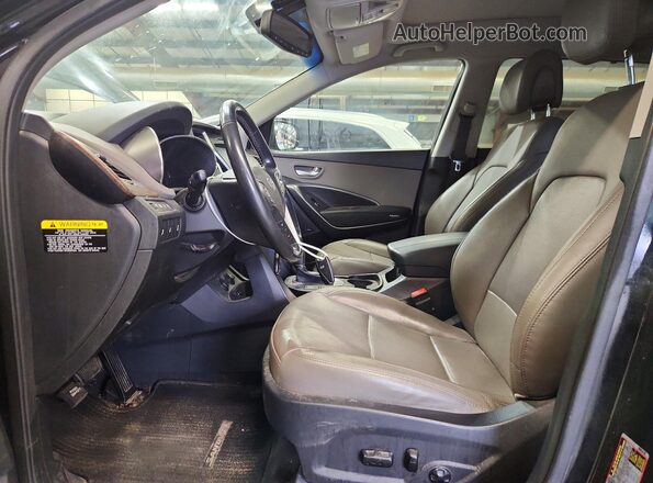 5NMZUDLB5JH066724 2018 HYUNDAI SANTA Black Vista del salpicadero