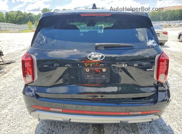 KM8R4DGE8RU677853 2024 HYUNDAI PALISADE Black Вид салону спереду