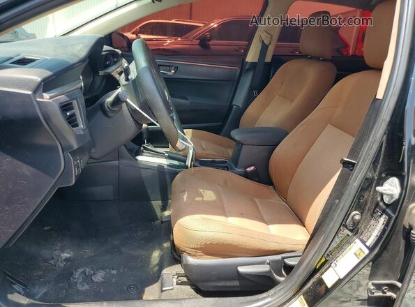 2T1BURHE4GC722217 2016 TOYOTA COROLLA Черный Вид панели приборов