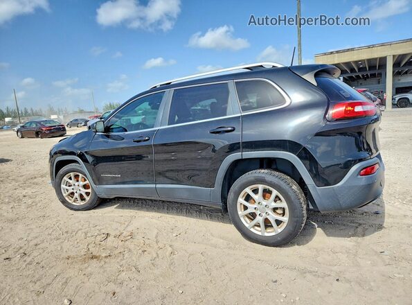 1C4PJLCB1HW613523 2017 JEEP CHEROKEE Black Rear right