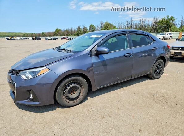 5YFBURHEXGP367778 2016 TOYOTA COROLLA Серый Задняя левая четверть