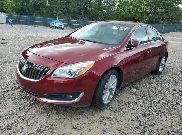 2G4GR5GX5H9163115 2017 BUICK REGAL Maroon Rear left