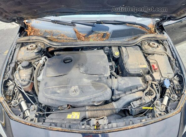 WDDSJ4GB4GN303225 2016 MERCEDES-BENZ CLA-CLASS Black Շարժիչի բաժամունքի տեսք