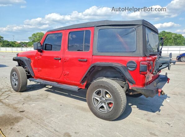 1C4HJXFN9LW152954 2020 JEEP WRANGLER Red უკანა მარჯვენა