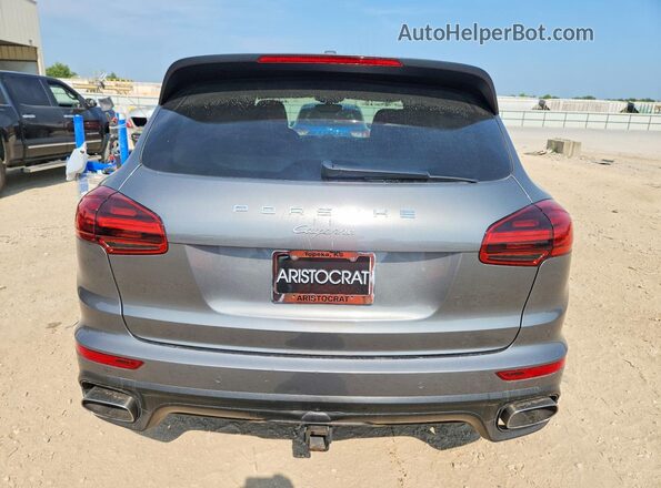 WP1AF2A28GLA40512 2016 PORSCHE CAYENNE Gray Սալոնի դիմացի տեսք