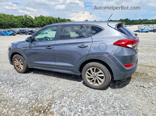 KM8J23A43HU580376 2017 HYUNDAI TUCSON Серый Задняя правая четверть