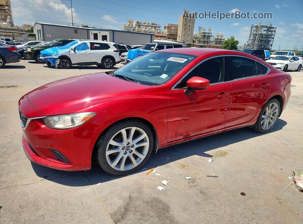 JM1GL1V5XH1146864 2017 MAZDA 6 Red Задня ліва чверть