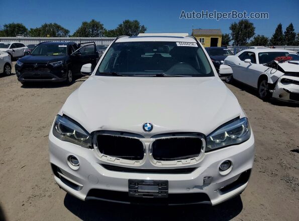5UXKR2C53G0U17493 2016 BMW X5 White Vista trasera