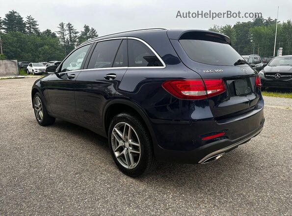 WDC0G4KB3GF014235 2016 MERCEDES-BENZ GLC-CLASS Blue Rear right