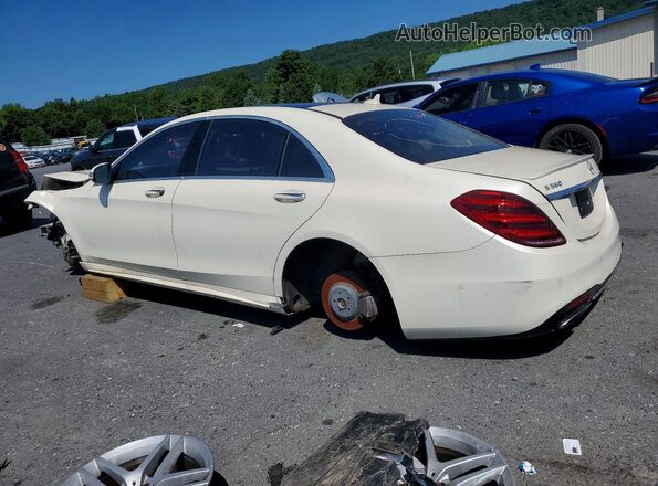 WDDUG8GB0KA444503 2019 MERCEDES-BENZ S White Tył prawy