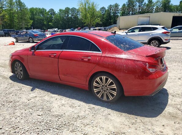 WDDSJ4EB3JN684138 2018 MERCEDES-BENZ CLA-CLASS Red უკანა მარჯვენა