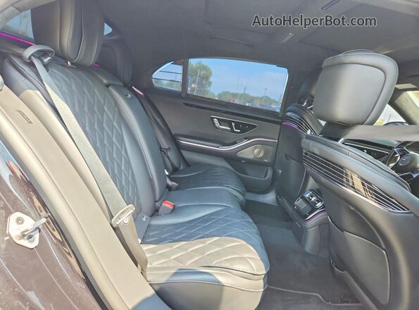 W1K6G6DB4PA185572 2023 MERCEDES-BENZ S Black Вид задньої частини салону