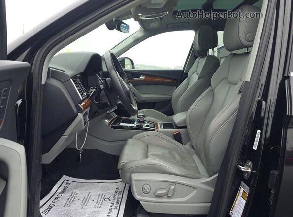 WA1EAAFY1N2063796 2022 AUDI Q5 Black უკანა სალონის ხედი
