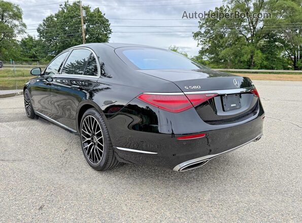 W1K6G7GB8MA052715 2021 MERCEDES-BENZ S Black Tył prawy