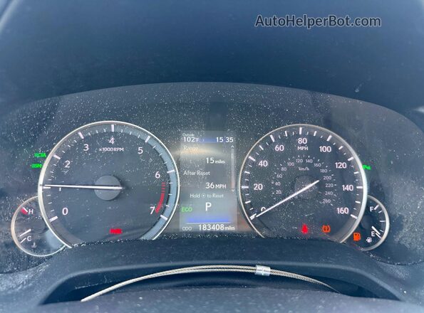 2T2BZMCA6HC056886 2017 LEXUS RX White Вид щитка приладів