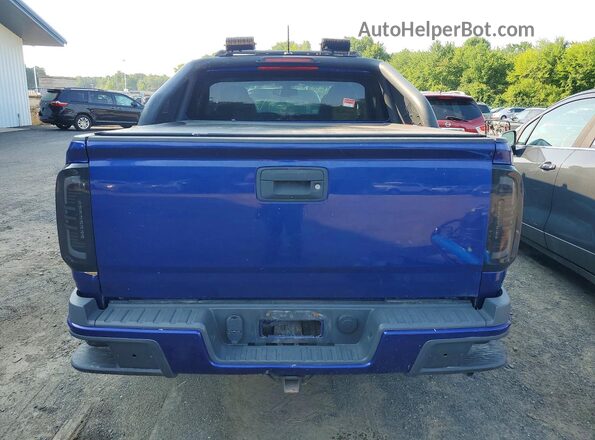 1GCPTDE17G1203244 2016 CHEVROLET COLORADO Синий Вид салона спереди