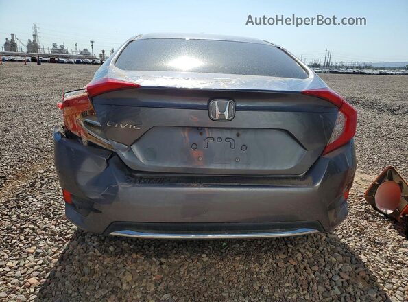 2HGFC2F60LH525070 2020 HONDA CIVIC Gray Вид салону спереду
