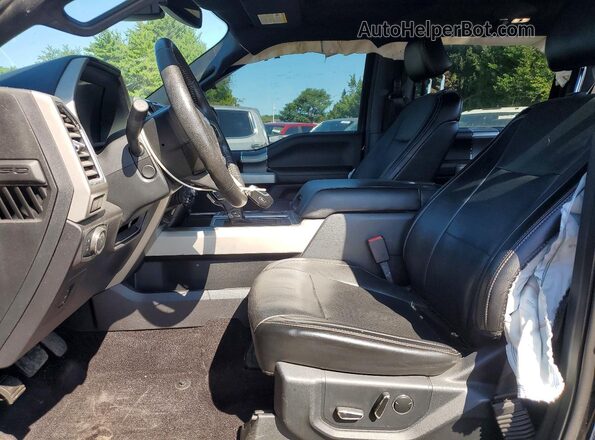 1FTEW1EG2GFC56163 2016 FORD F150 Black Widok deski rozdzielczej