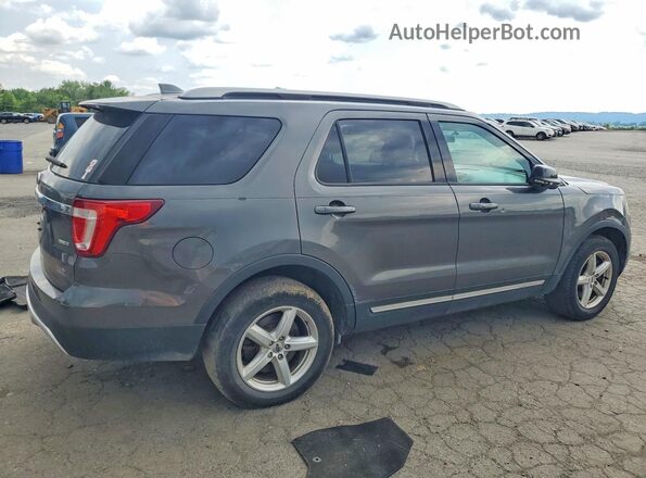 1FM5K8DH5HGD46963 2017 FORD EXPLORER Gray Front right