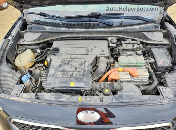 KNDCB3LC7K5245558 2019 KIA NIRO Черный Вид подкапотного пространства