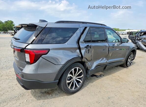 1FMUK8KH6SGB58409 2025 FORD EXPLORER Gray Delantero derecho