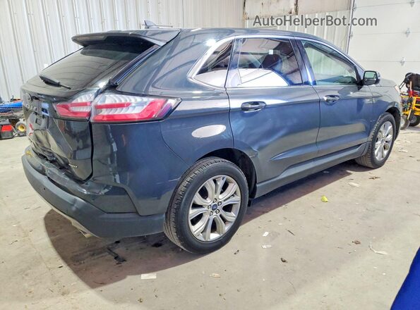 2FMPK4K93MBA26930 2021 FORD EDGE Gray Передня права чверть