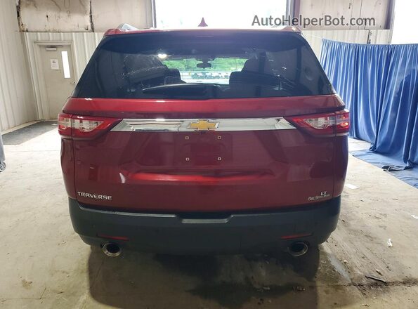 1GNERGKWXKJ314376 2019 CHEVROLET TRAVERSE Maroon Vista interior delantera