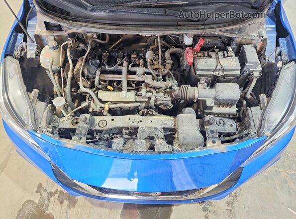 3N1CN8DV3NL825935 2022 NISSAN VERSA Синий Вид подкапотного пространства