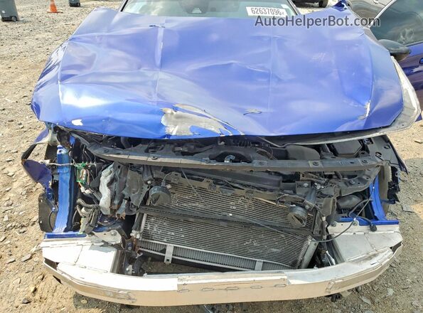 1HGCV1F4XMA059119 2021 HONDA ACCORD Blue ძრავის განყოფილების ხედი