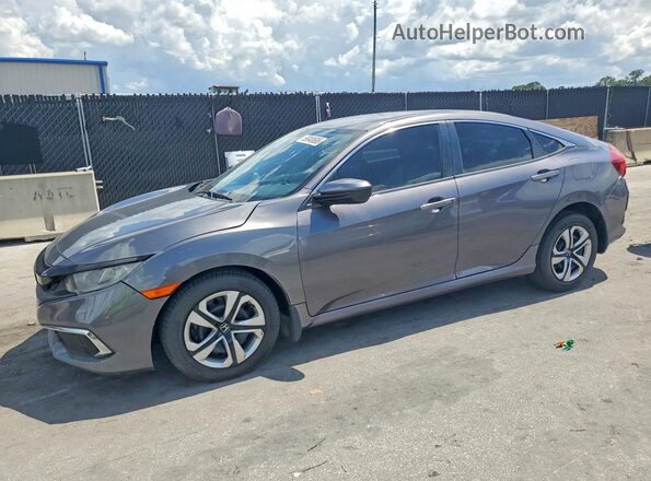 19XFC2F57GE030548 2016 HONDA CIVIC Gray Rear left