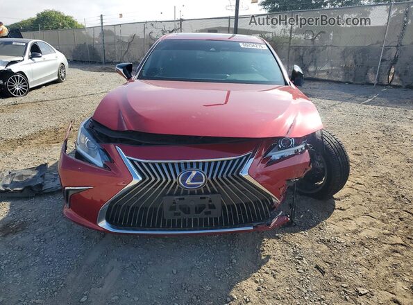 58AB21B12KU004050 2019 LEXUS ES Red Front view