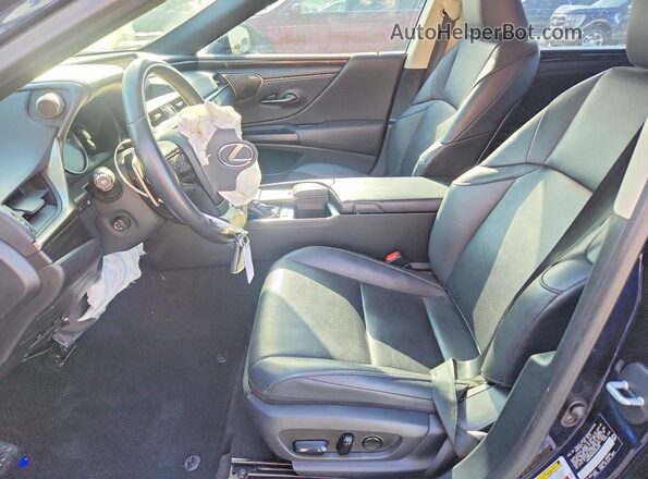 58AB21B15KU004205 2019 LEXUS ES Blue Widok wnętrza z przodu