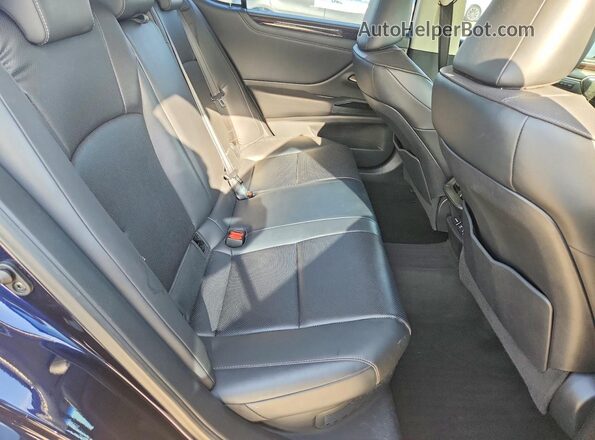 58AB21B15KU004205 2019 LEXUS ES Blue Widok tylnych siedzeń