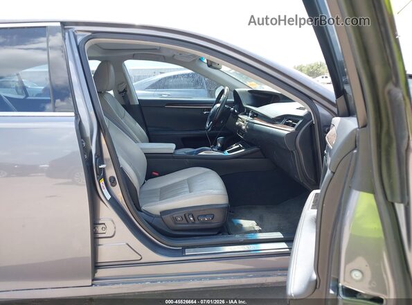 58ABK1GG0GU025550 2016 LEXUS ES 350 Gray Front interior view